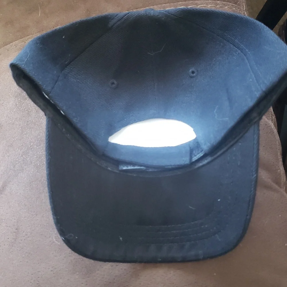 CAT Black Baseball Cap NEW
